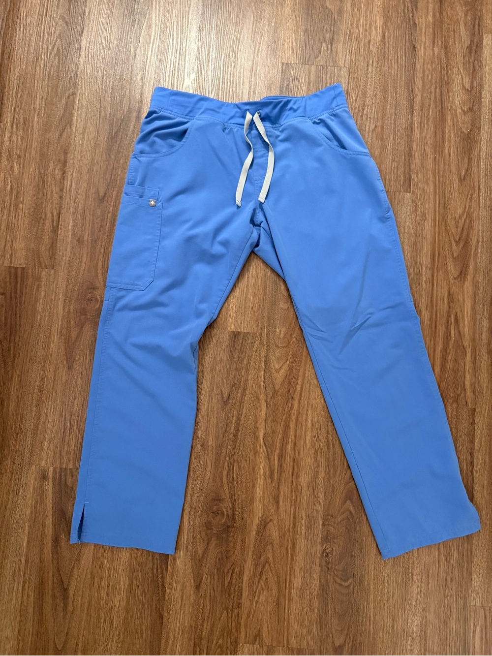 Women’s Blue Large Scrub Pants Kade Cargo